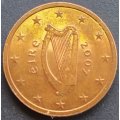 2007  2 Euro Cent      IRELAND          SUN13296*