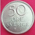 1965       50 Öre - Gustaf VI Adolf        Sweden         SUN13340*