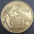 1957  25 Pesetas Coin      Spain          SUN13347*