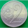 1974       2 Koruny Coin      Czech Republic        SUN13375*