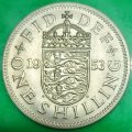 1953 -   1 Shillings -  Coin      United Kingdom         SUN13424*