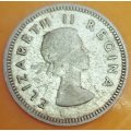1957  Threepence Coin   SILVER                SUN13491*