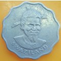 1974   5 CENT COIN       SWAZILAND                      SUN13509*