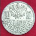 1962    10 Groschen COIN      AUSTRIA         SUN13563*