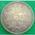 1897  THREEPENCE  COIN     Silver (.925)       SUN13577*