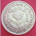1948     6D  coin  SA        (SILVER 0.800 )       SUN13583*