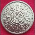 1953 -   2 Shillings -  Coin      United Kingdom         SUN13685*