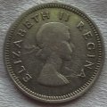 1955  Threepence Coin   SILVER                SUN13717*