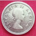 1954     3D  coin  SA        (SILVER 0.500 )       SUN13726*