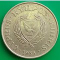 1983       FIVE CENT COIN      Cyprus       SUN13736*