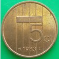 1983  5 Cents      Netherlands          SUN13786*