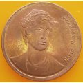 1997?      2 Drachmes  Coin      GREECE          SUN13790*