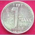 1997  1 Franc  COIN      Belgium          SUN13861*