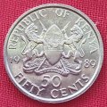 1989       FIFTY CENT COIN     KENYA       SUN13864*