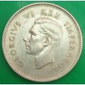 1942  Threepence Coin   SILVER   0.800             SUN13888*