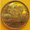 1987   2c   Coin               SUN13897*