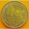 1976         10 Centimes Coin      FRANCE          SUN13918*