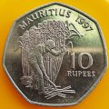 1997           10Rupee Coin     Mauritius       SUN13924*