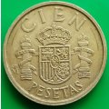 1984   CIEN Pesetas -    Coin       Spain         SUN13943*