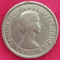 1953 -   SIX  Pence Coin      United Kingdom         SUN13956*