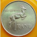 1966  SILVER   R1   COIN   (Afrikaans)       SUN14018*