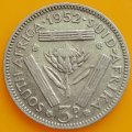 1952  Threepence Coin   SILVER                SUN14020*