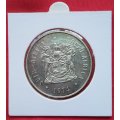 1974  Silver Rand  - (50th Anniversary Of SA Mint )            SUN14022*