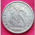 1977   5 Escudos   Coin       Portugal        SUN14030*