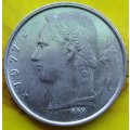 1977      1 Franc  COIN      Belgium          SUN14059*