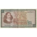 TW de Jongh      R10 banknote      C62 207607       SET025