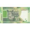 GILL MARCUS       R10 banknote         AA9346662A        SET035