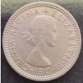 1961 -   SIX  Pence Coin      United Kingdom         SUN14078*