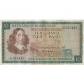 TW de Jongh      R10 banknote      C341 523432       SET006