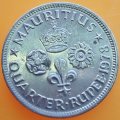 1978  Quarter Rupee Coin     Mauritius       SUN14094*