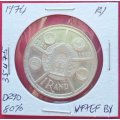 1974  Silver Rand  - (50th Anniversary Of SA Mint )            SUN14099*