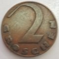 1929    2 Groschen COIN      AUSTRIA         SUN14159*