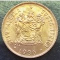 1986  1c    Coin                SUN14176*