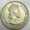 1975  Quarter Rupee Coin     Mauritius       SUN14182*