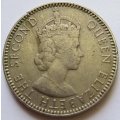 1970  Quarter Rupee Coin     Mauritius       SUN14209
