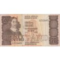 TW DE JONGH      R20 Banknote        D23 723685        SET007