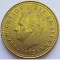 1975        Una Peseta  Coin       Spain         SUN14234