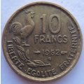 1952         10 FRANCS Coin      FRANCE          SUN14255