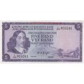 TW DE JONGH      R5 Banknote       F268 905041      SET035