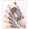 ONE HUNDRED DOLLAR  NOTES  IN SEQUENCE       ZIMBABWE               SET018B
