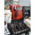 Red telephone , nice ornament for mancave/bar/movieshoots,etc.