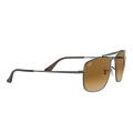Ray Ban COLONEL  Gunmetal with Clear Gradient Brown Lens Worth R 1900