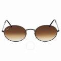 Ray-Ban Oval Flat Lenses Sunglasses Brown Gradient Lens Unisex Worth R 1400