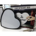 Heart shaped light box