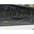 Yoko portable car radio cassette carrier