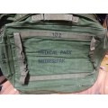 Military medical pack bag